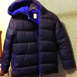 Kids 14-16 Puffer Coat . 2 pocket, Blue Sapphire $20.00 plus $7.95 shipping